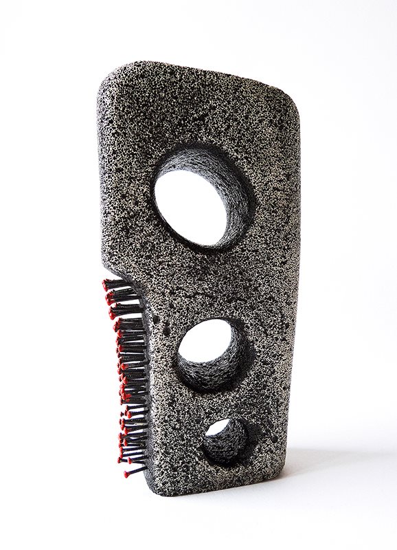 5 Sanja Sremac CRVENOglavci_POHVALA_kategorija skulptura_ kombinovana 16x5x8cm_2021..jpg