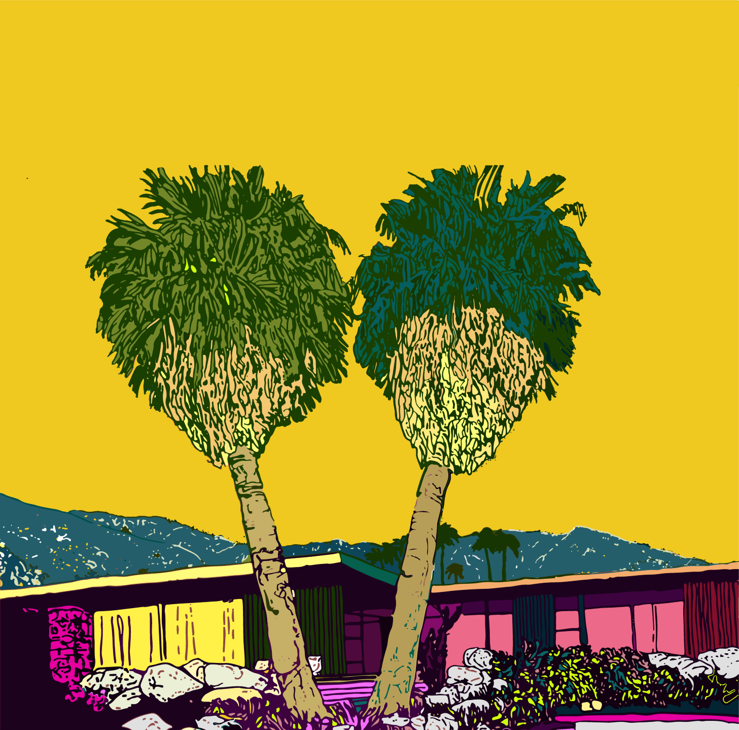 Edris House, 150x150cm, akrilik na platnu (1).png