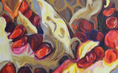 ''Senzibilnost'', uljani pastel, 45 x 45 cm, 2023..JPG