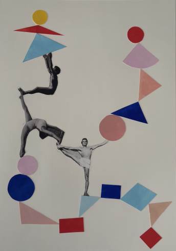 Bez naziva, kolaž i kombinovana tehnika na papiru, 42h30 cm, 2025 (4).jpeg