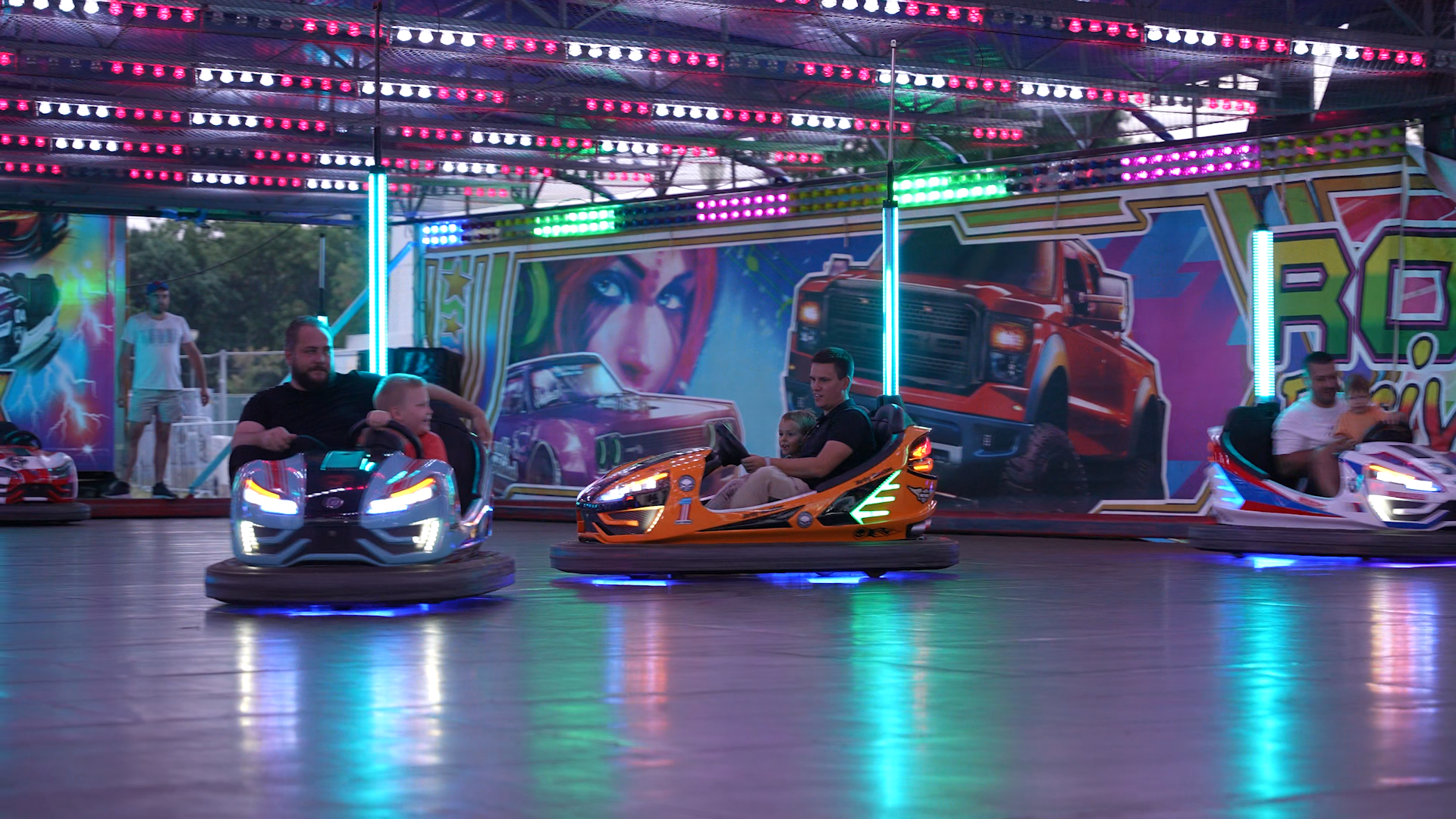 Voznja sudar automobili