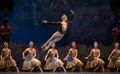 Polunjin  kao Solar u baletu Bajadera, fotograf Bill Cooper