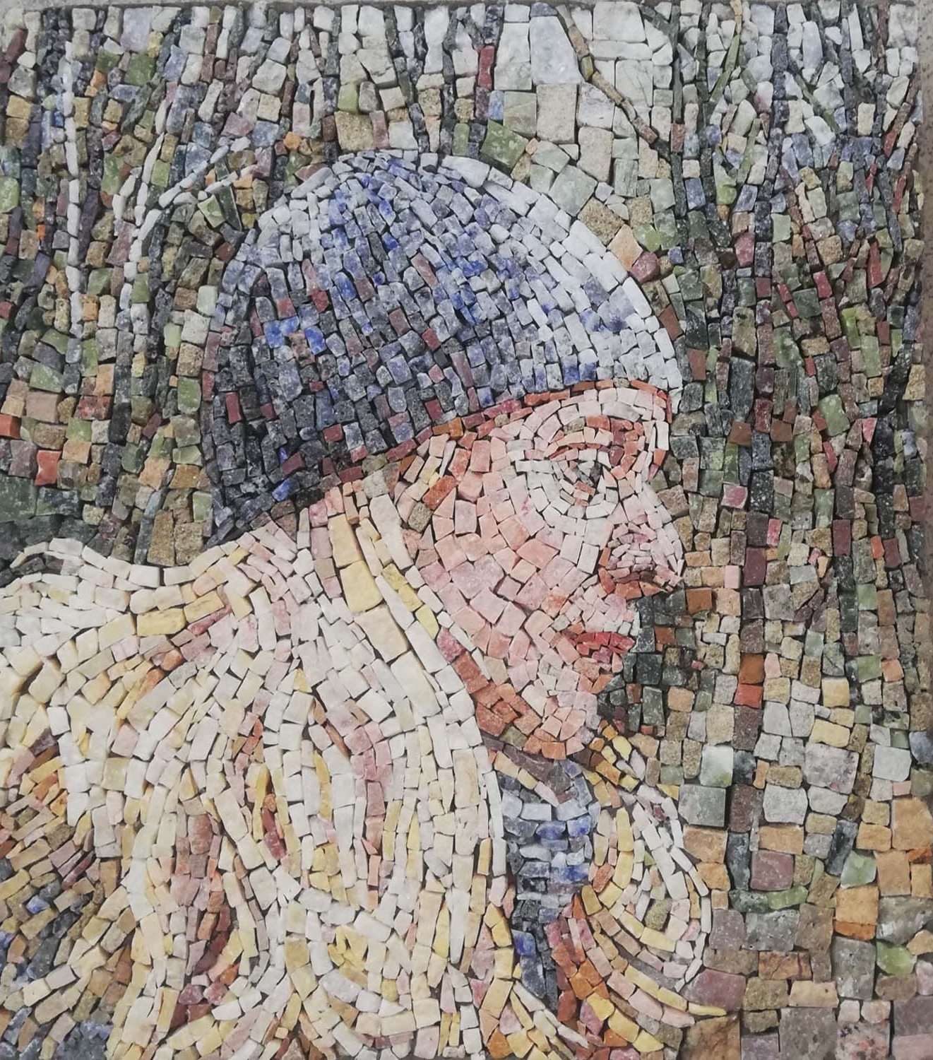 Maja Đurović, Teodora, mozaik,19x21cm