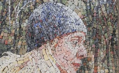 Maja Đurović, Teodora, mozaik,19x21cm
