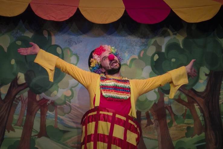 Представа Кловн Сима у Позоришту Пуж