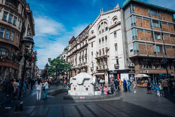Delijska česma, Knez Mihailova ulica