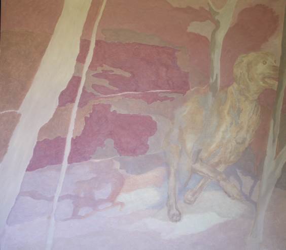 No easy way out IV, ulje na platnu, 160 cm x 130 cm