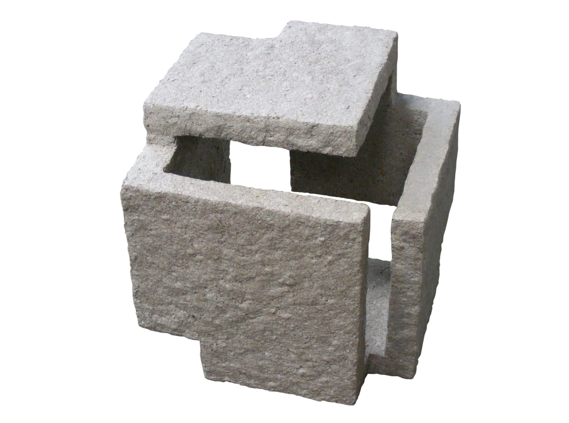 Marko Vukša, Skulptura, 2010, papir, 50x50x50