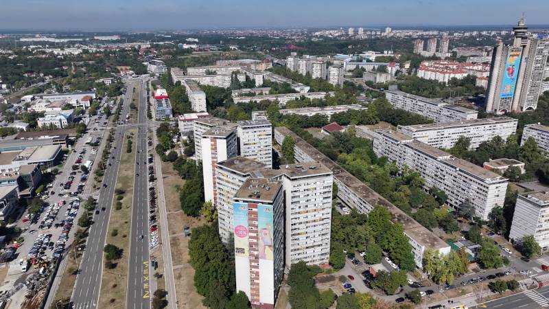 Neobične zgrade na Novom Beogradu