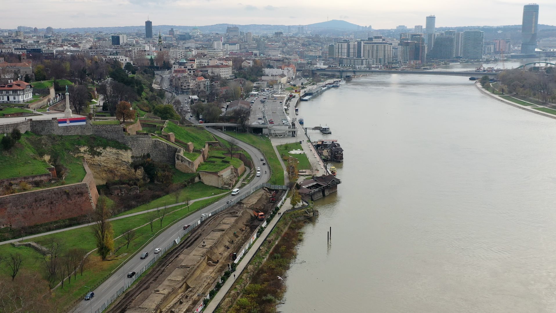 У току су радови на изградњи Линијског парка