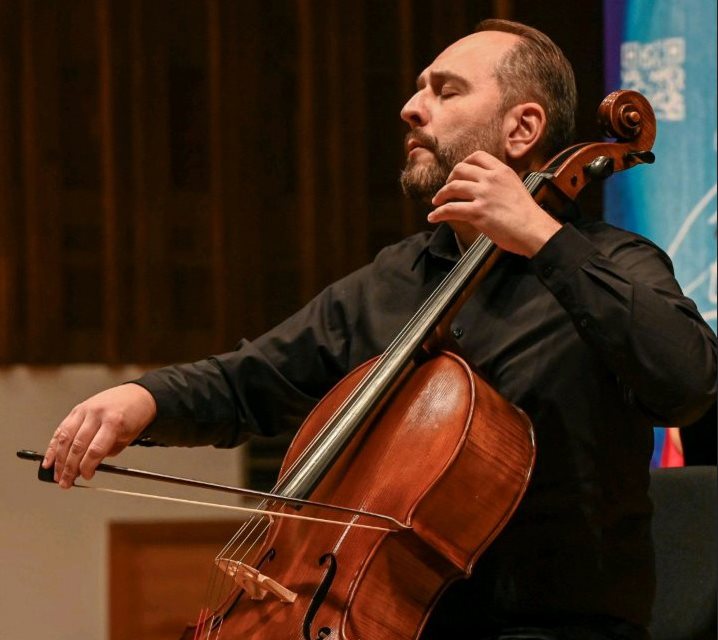 Đorđe Milošević barokno violončelo, Foto: privatna arhiva