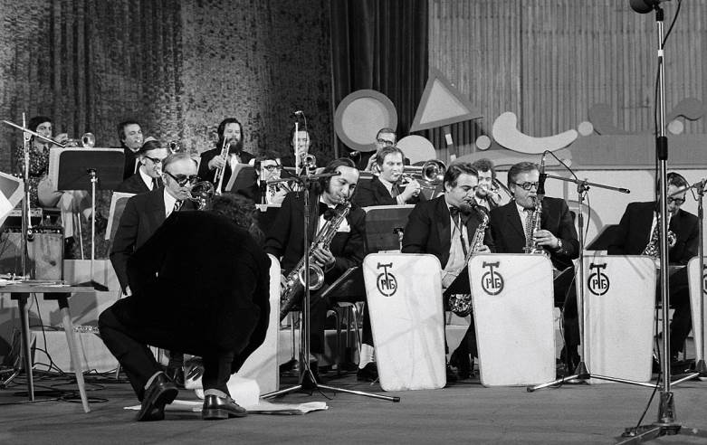 Jugoslovenski All Stars Band, Newport Jazz festival 1972. foto Laslo Dorman