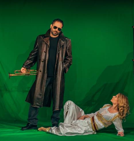 Драгана Дабовић и Андреј Шепетковски у представи Коштанин твист