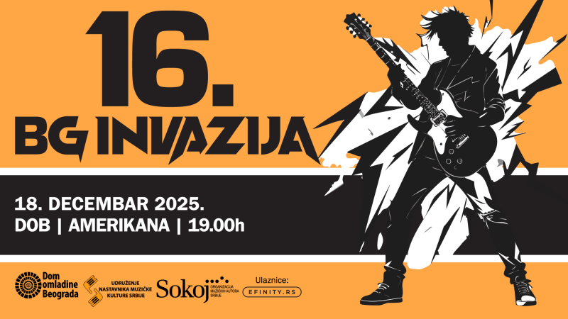 Тradicionalno takmičenje srednjoškolskih bendova „BG invazija“