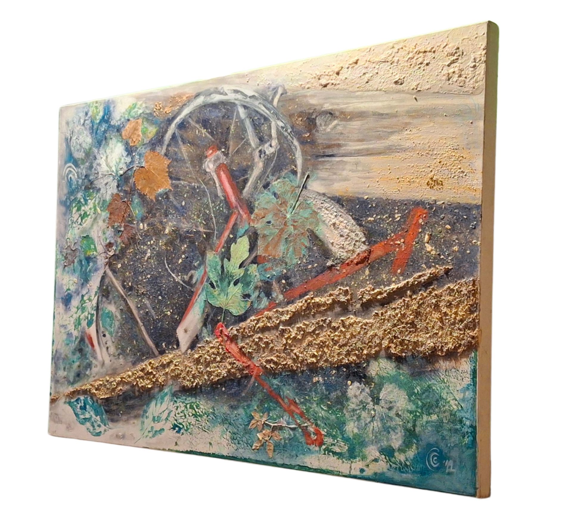 Ponovo mlad, akril na platnu 70x100 cm 2023.