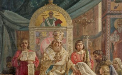 Свети-Сава-благосиља-Српчад-Урош-Предић-НМС