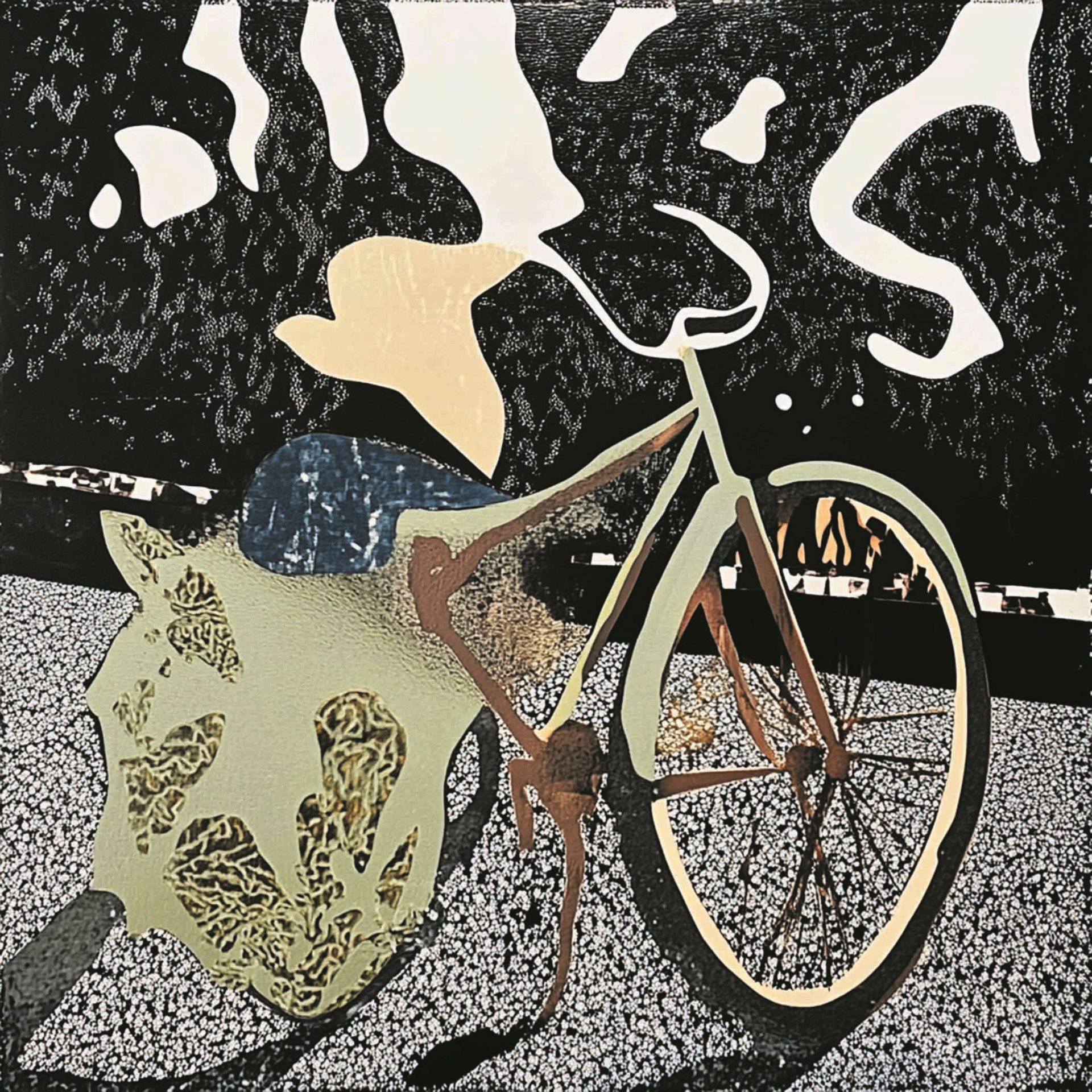 ,,Hlađenje,, digitalna grafika, 23x23 cm 2025. Sanja Savić Straka