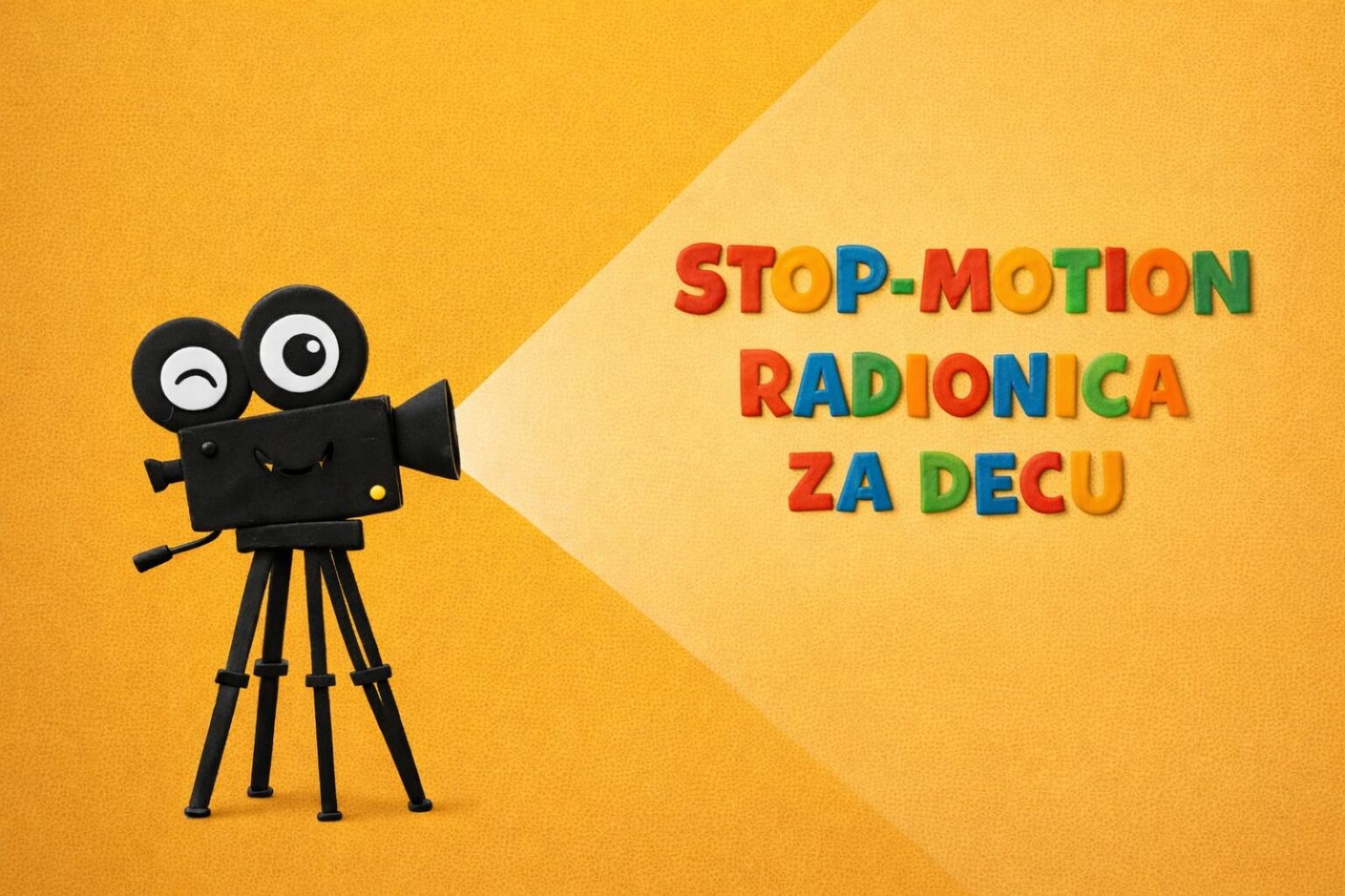 плакат за дечју радионицу