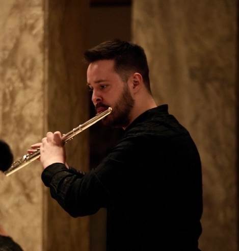 Флаутиста Страхиња Радоичић Фото Приватна архива