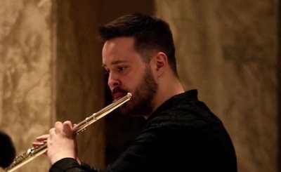 Флаутиста Страхиња Радоичић Фото Приватна архива