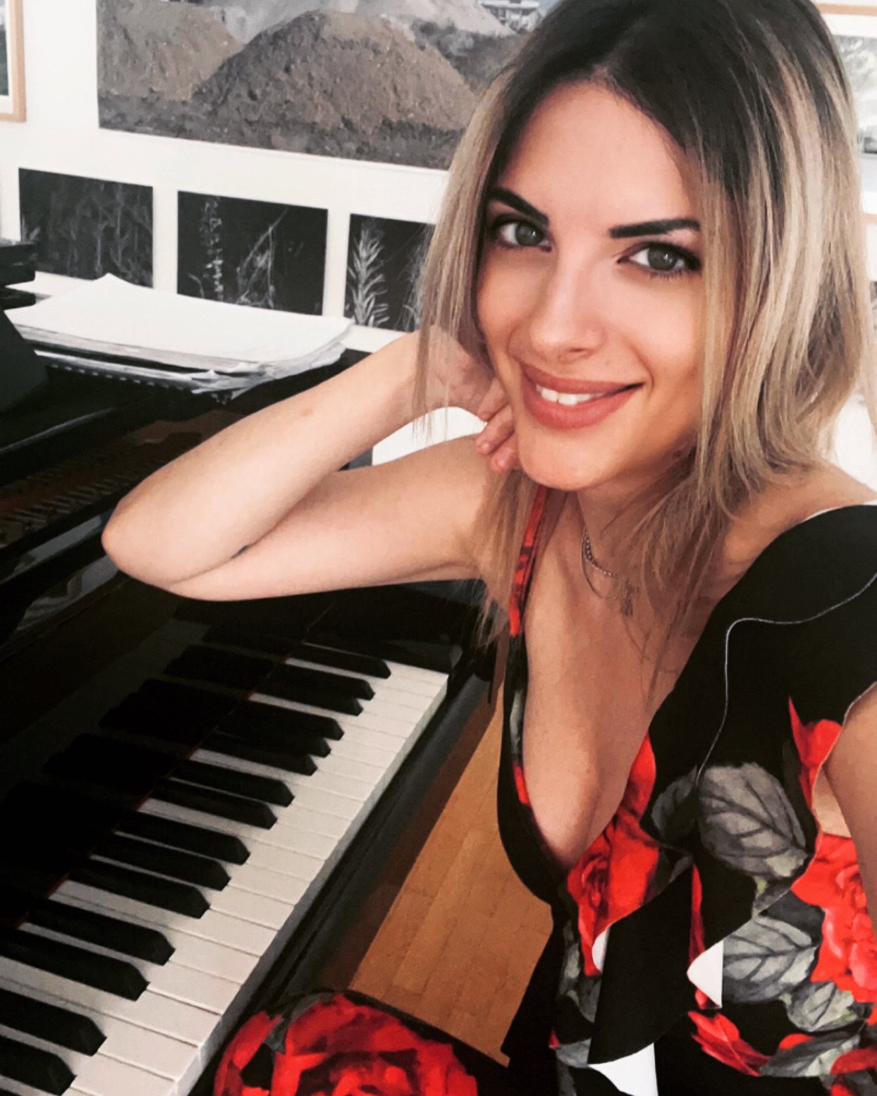 Пијанисткиња Марија Гођевац Фото Приватна архива