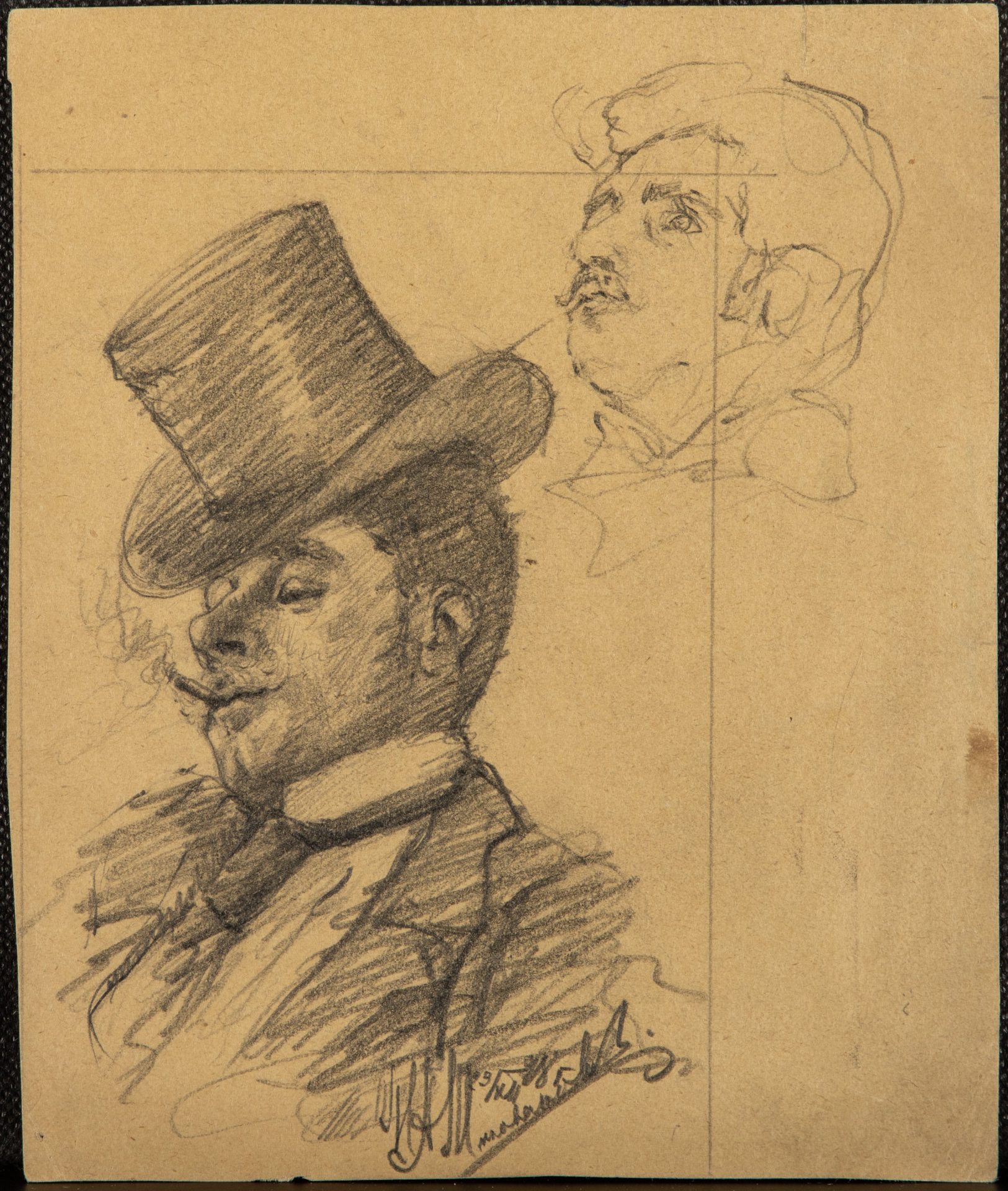 Милан Миловановић, Човек са цилиндром