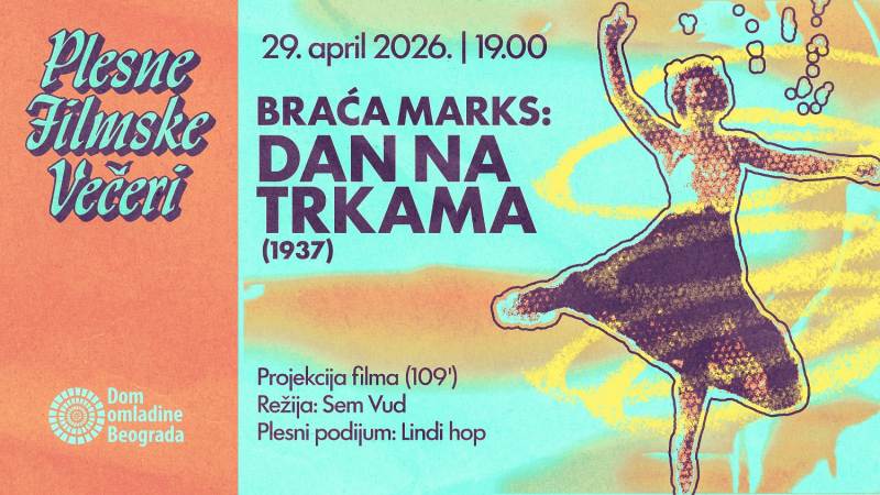 Plesne filmske večeri april 2026. DOB