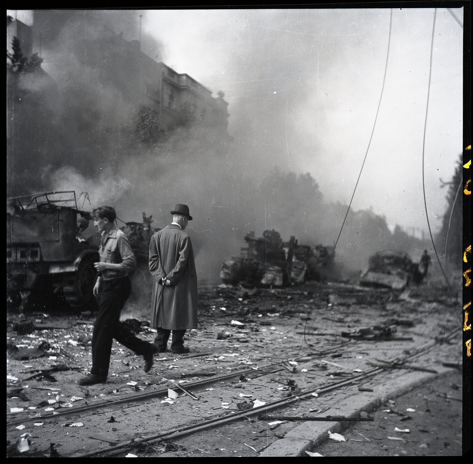 Bulevar revolucije u Beogradu, oktobar 1944.